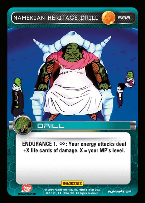 Namekian Heritage Drill